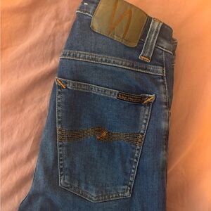 Nudie Jeans Women's Skinny Blue Denim